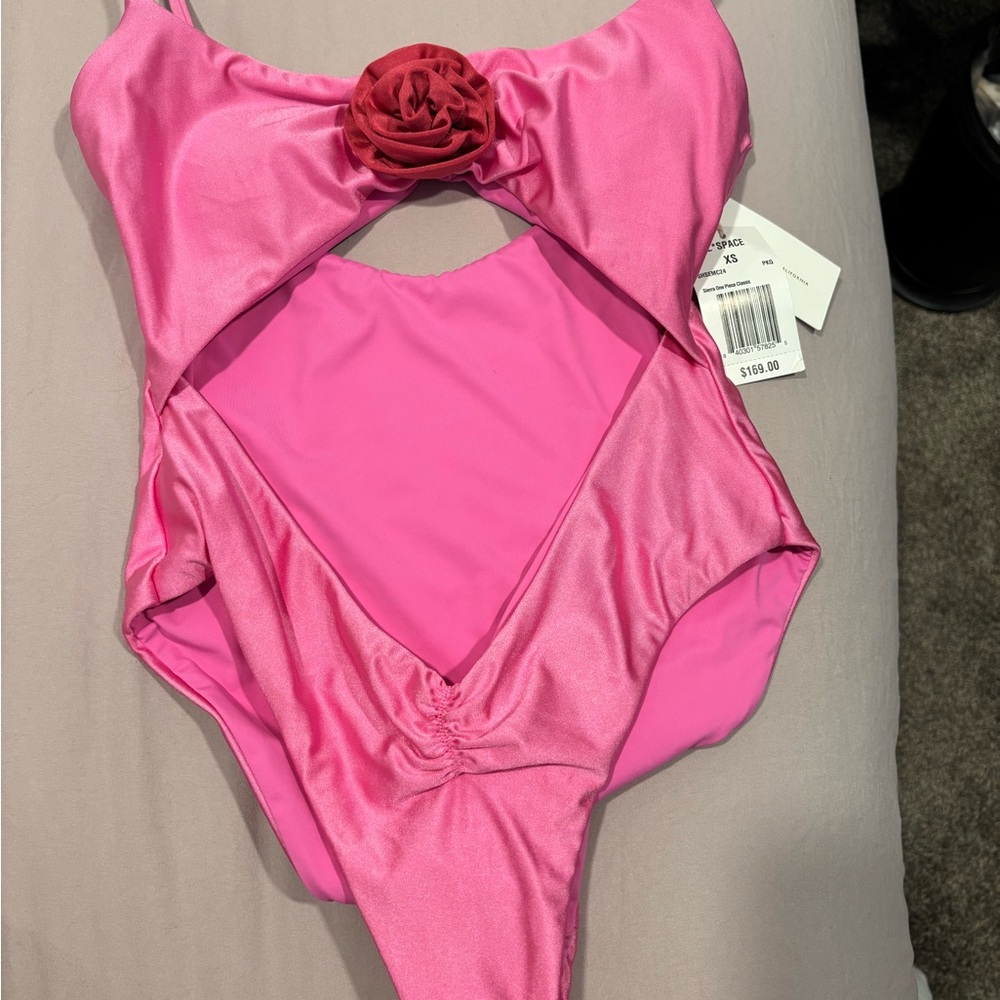 L*Space Vibrant Pink One-Piece Swimsuit